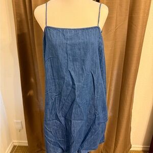Old Navy Blue Denim Dress